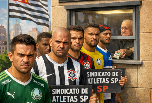 Protesto de atletas no ATO TRABALHISTA (1)